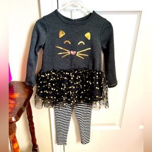 Mud Pie Cat Outfit